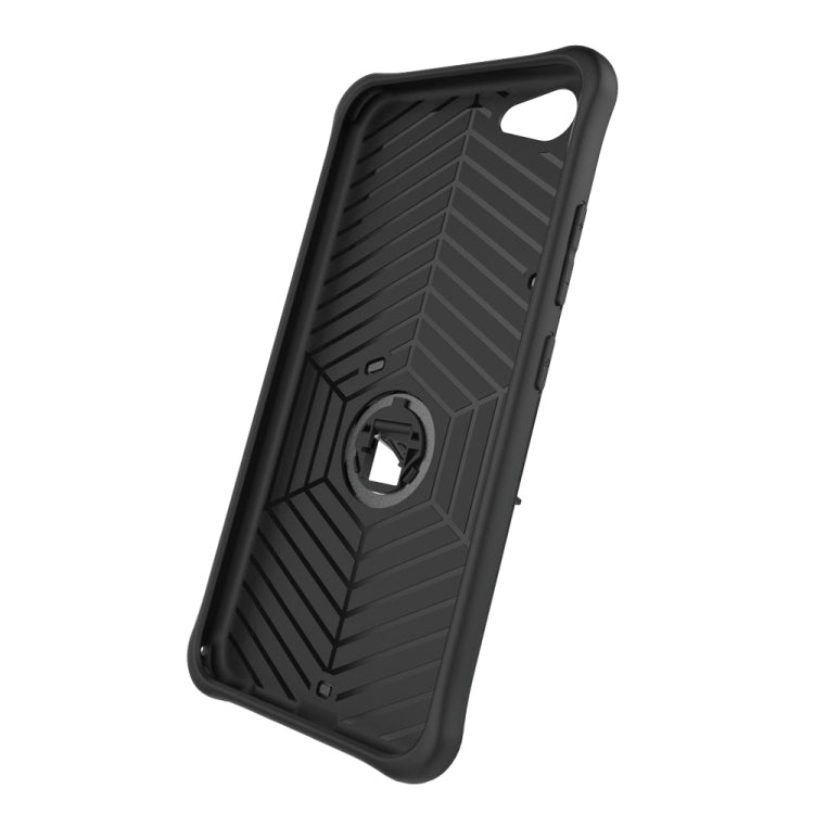 For Vivo  X9 Plus Shock-Resistant 360 Degree Spin Sniper Hybrid Case TPU + PC Combination Case with Holder