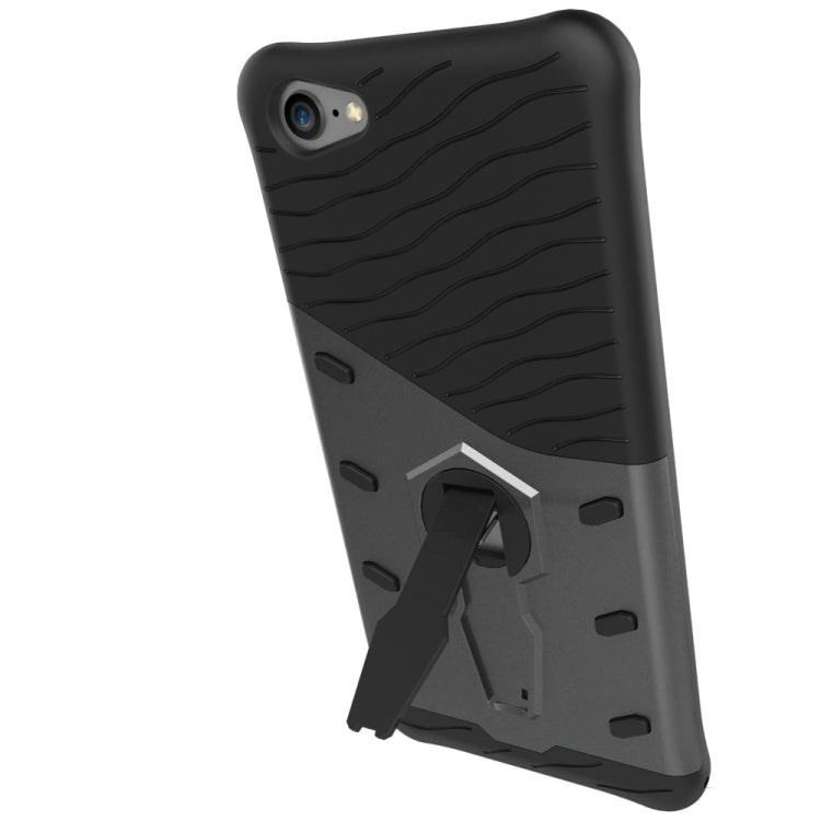 For Vivo  X9 Plus Shock-Resistant 360 Degree Spin Sniper Hybrid Case TPU + PC Combination Case with Holder