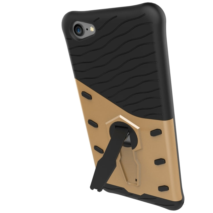 For Vivo  X9 Plus Shock-Resistant 360 Degree Spin Sniper Hybrid Case TPU + PC Combination Case with Holder