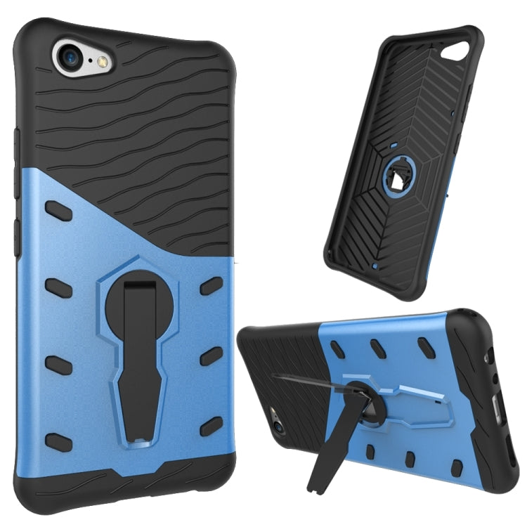 For Vivo  X9 Plus Shock-Resistant 360 Degree Spin Sniper Hybrid Case TPU + PC Combination Case with Holder