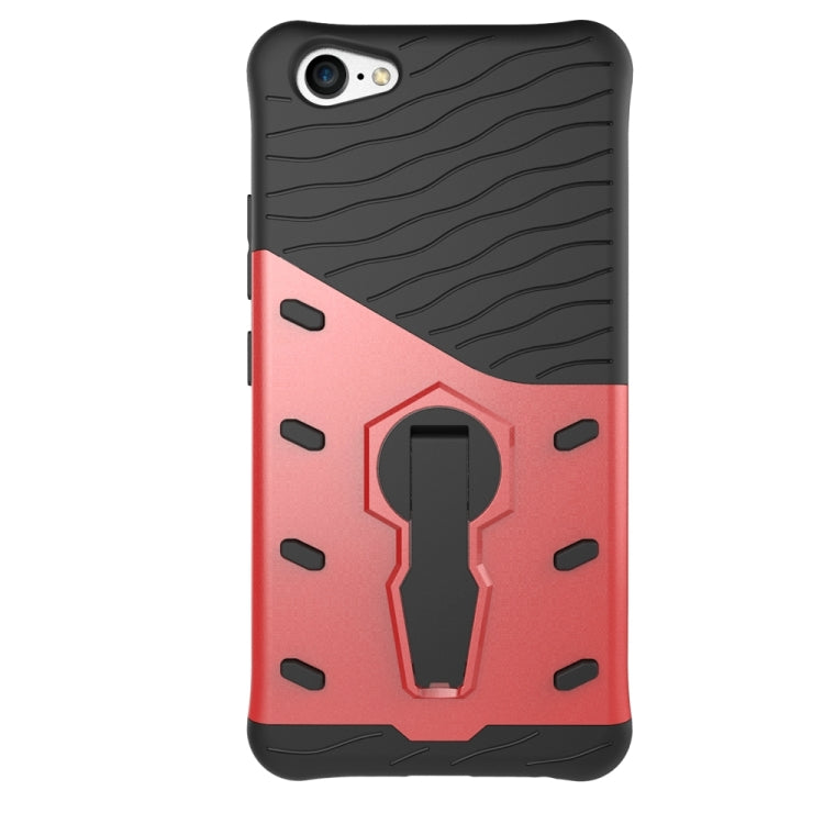 For Vivo  X9 Plus Shock-Resistant 360 Degree Spin Sniper Hybrid Case TPU + PC Combination Case with Holder