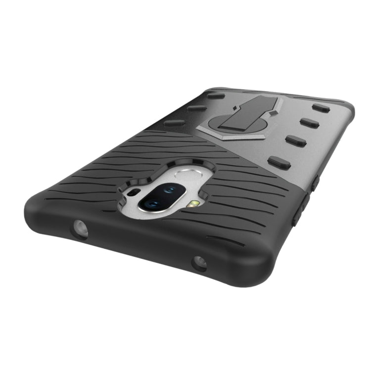 For Huawei  Mate 9 Shock-Resistant 360 Degree Spin Sniper Hybrid Case TPU + PC Combination Case with Holder