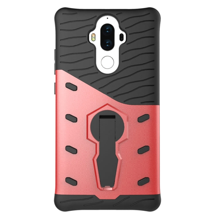 For Huawei  Mate 9 Shock-Resistant 360 Degree Spin Sniper Hybrid Case TPU + PC Combination Case with Holder
