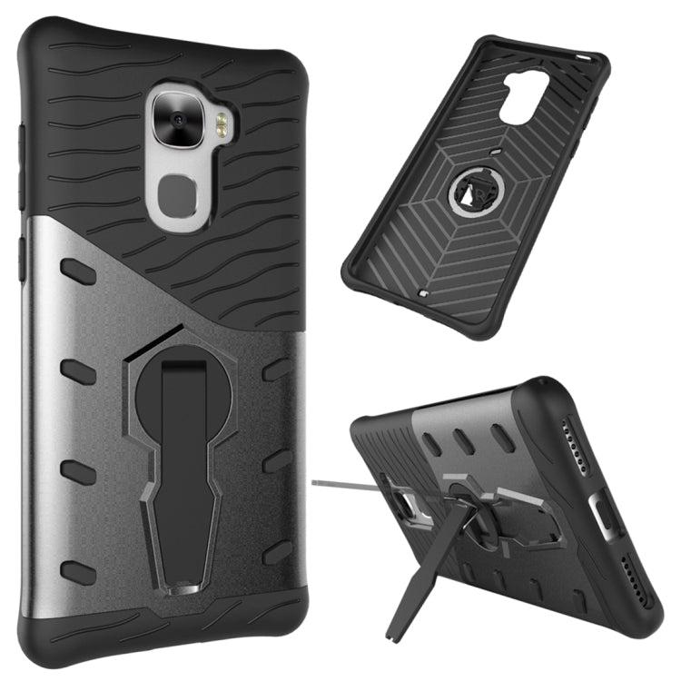 For Letv  Le Pro 3 Shock-Resistant 360 Degree Spin Sniper Hybrid Case TPU + PC Combination Case with Holder