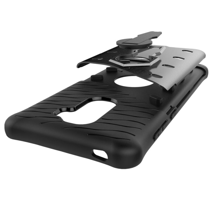 For Letv  Le Pro 3 Shock-Resistant 360 Degree Spin Sniper Hybrid Case TPU + PC Combination Case with Holder