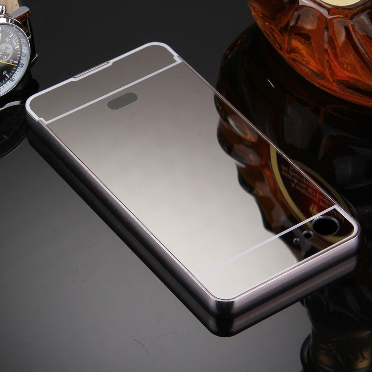 For Lenovo ZUK Z2 Electroplating Mirror PC Protective Case Back Shell Cover + Tempered Glass Film Screen Protector
