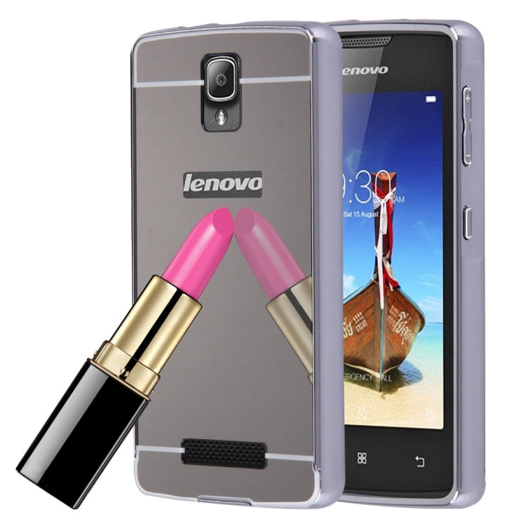 For Lenovo A1000 Electroplating Mirror PC Protective Case Back Shell Cover