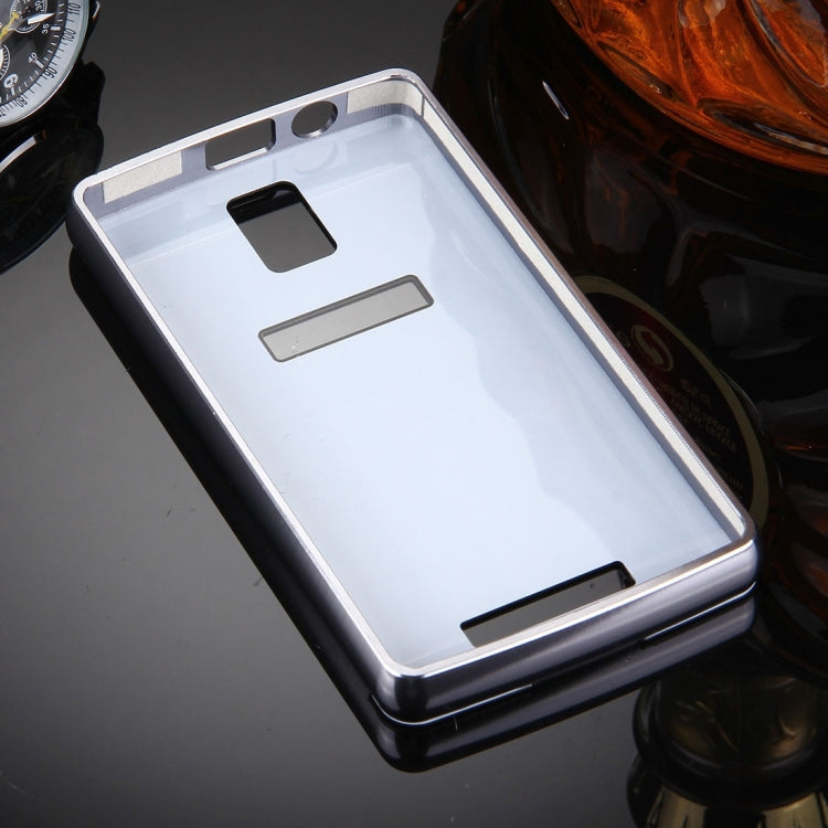 For Lenovo A1000 Electroplating Mirror PC Protective Case Back Shell Cover