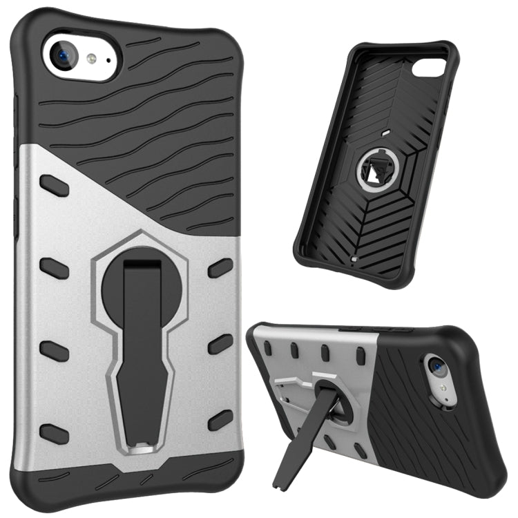 For Lenovo ZUK Z2 Plus Shock-Resistant 360 Degree Spin Sniper Hybrid Case TPU + PC Combination Case with Holder