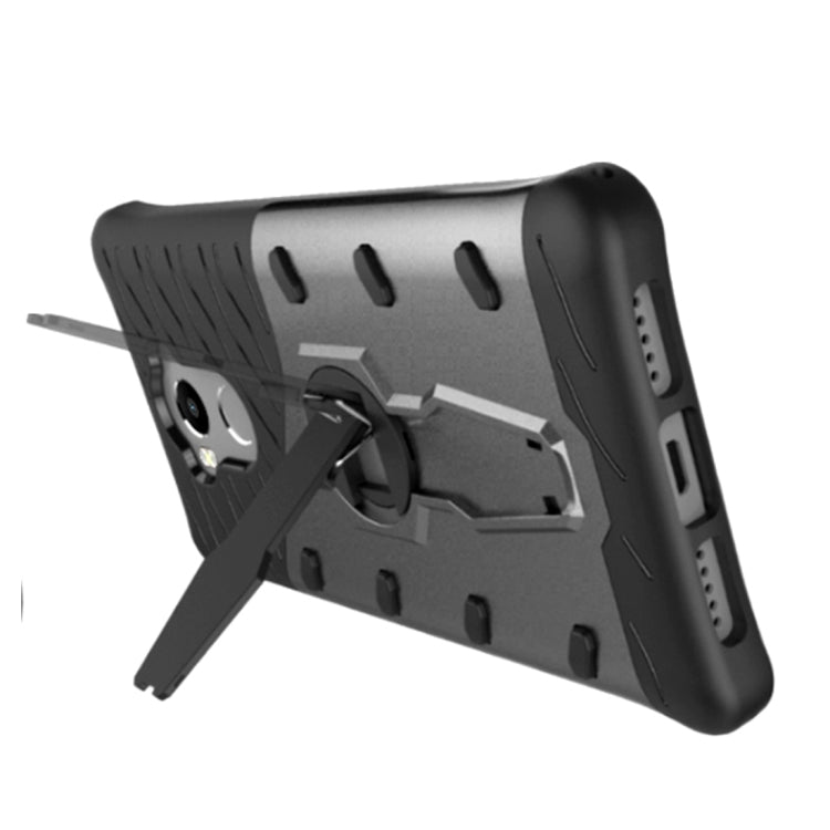 For Xiaomi  Redmi 4 & 4 Pro / Prime Shock-Resistant 360 Degree Spin Sniper Hybrid Case TPU + PC Combination Case with Holder