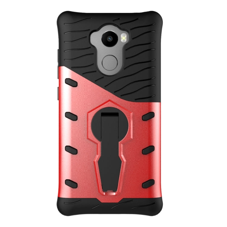 For Xiaomi  Redmi 4 & 4 Pro / Prime Shock-Resistant 360 Degree Spin Sniper Hybrid Case TPU + PC Combination Case with Holder