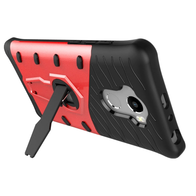 For Xiaomi  Redmi 4 & 4 Pro / Prime Shock-Resistant 360 Degree Spin Sniper Hybrid Case TPU + PC Combination Case with Holder