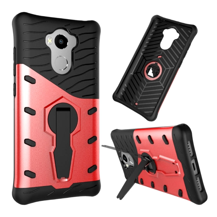 For Xiaomi  Redmi 4 & 4 Pro / Prime Shock-Resistant 360 Degree Spin Sniper Hybrid Case TPU + PC Combination Case with Holder