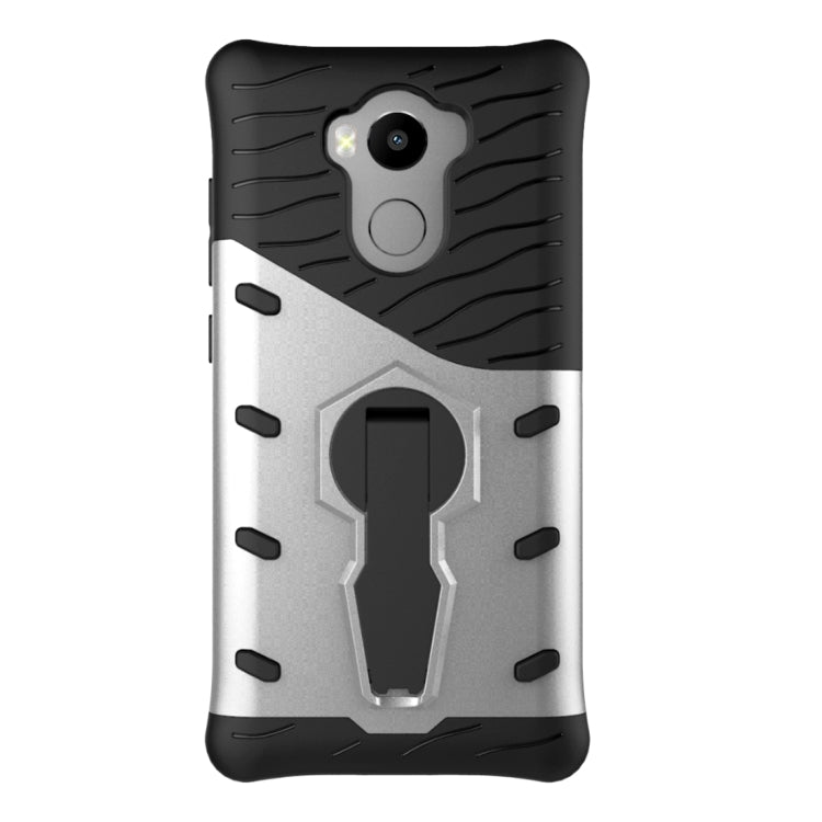 For Xiaomi  Redmi 4 & 4 Pro / Prime Shock-Resistant 360 Degree Spin Sniper Hybrid Case TPU + PC Combination Case with Holder