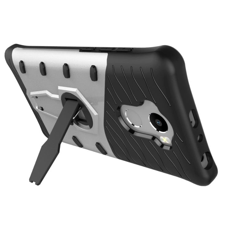 For Xiaomi  Redmi 4 & 4 Pro / Prime Shock-Resistant 360 Degree Spin Sniper Hybrid Case TPU + PC Combination Case with Holder