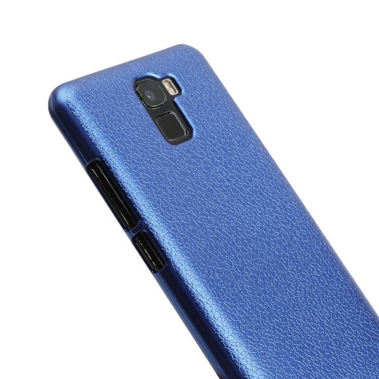 OCUBE for OUKITEL K5000 (MPH1765) Litchi Texture Hard PC Protective Cover Back Case(Blue)
