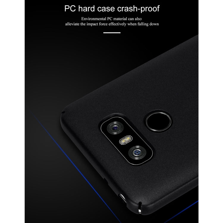 Lenuo for LG G6 PC Ultra-thin Edge Fully Wrapped Up Impact Protection Case(Gold)