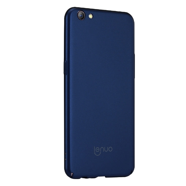Lenuo for OPPO R9s PC Ultra-thin Impact Protection Case(Blue)