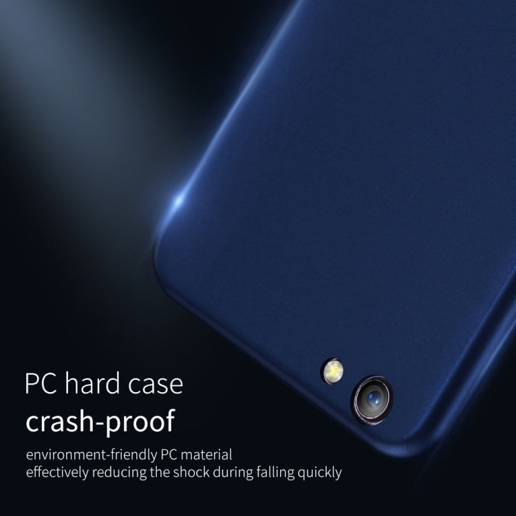 Lenuo for OPPO R9s PC Ultra-thin Impact Protection Case(Blue)