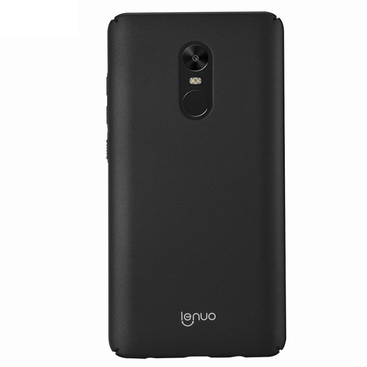 Lenuo for  Xiaomi Redmi Note 4X PC Ultra-thin Impact Protection Case(Black)