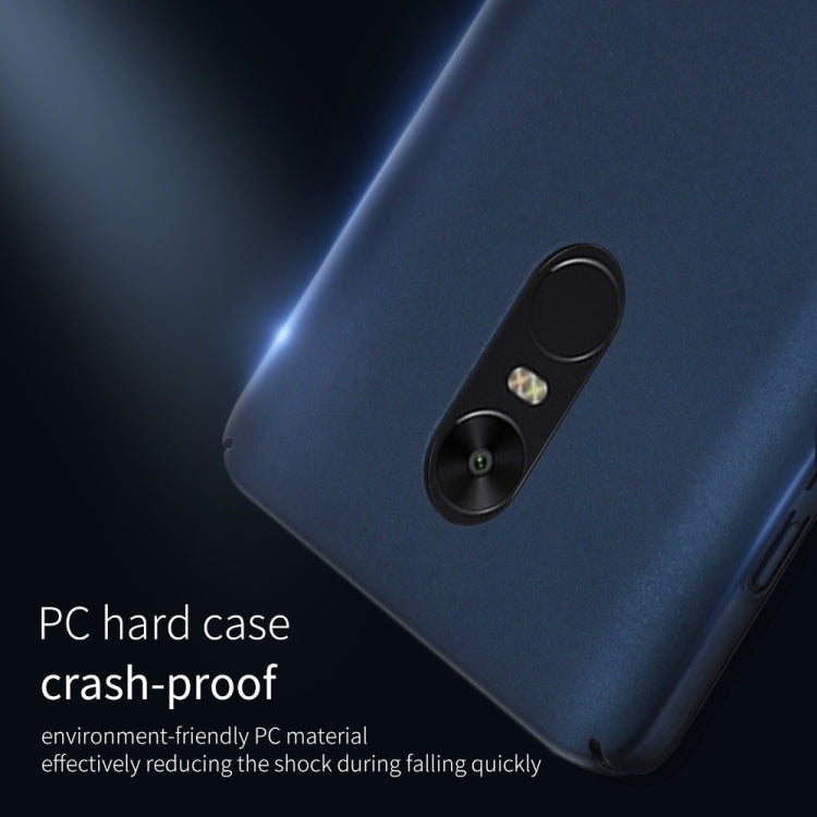 Lenuo for  Xiaomi Redmi Note 4X PC Ultra-thin Impact Protection Case(Black)