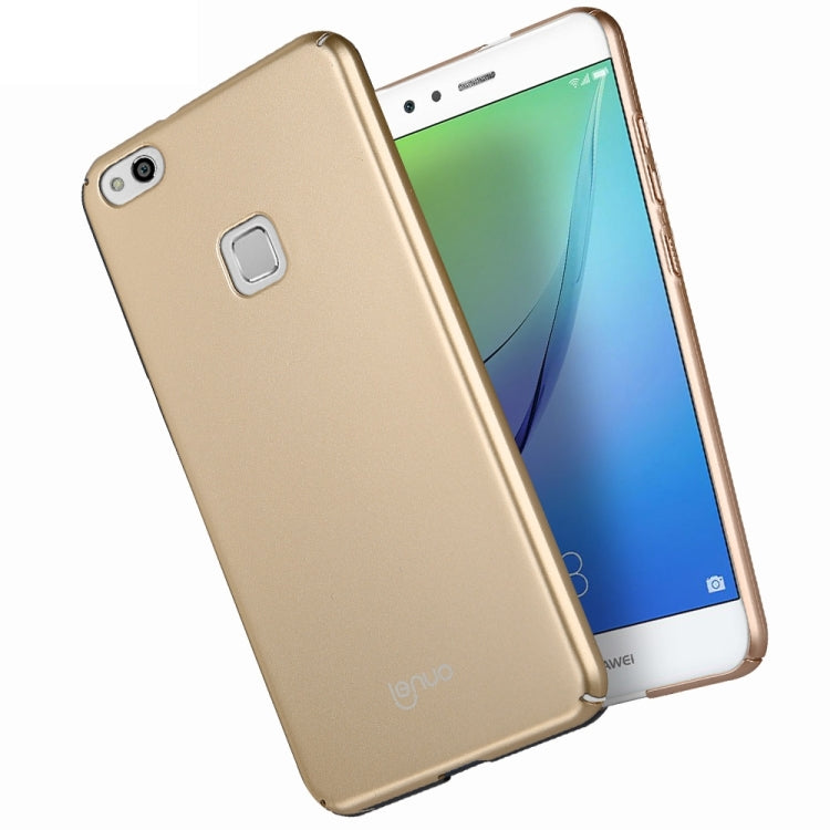 Lenuo for  Huawei P10 Lite PC Ultra-thin Impact Protection Case (Gold)