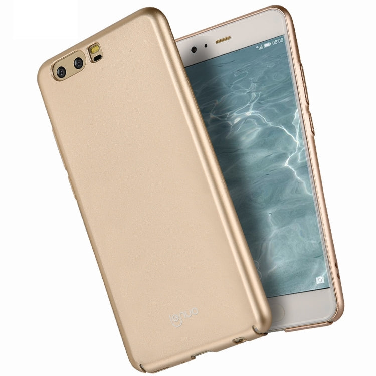 Lenuo for  Huawei P10 Plus PC Ultra-thin Impact Protection Case (Gold)
