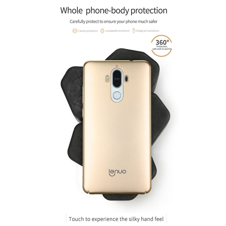 Lenuo for  Huawei Mate 9 PC Ultra-thin Impact Protection Case (Blue)