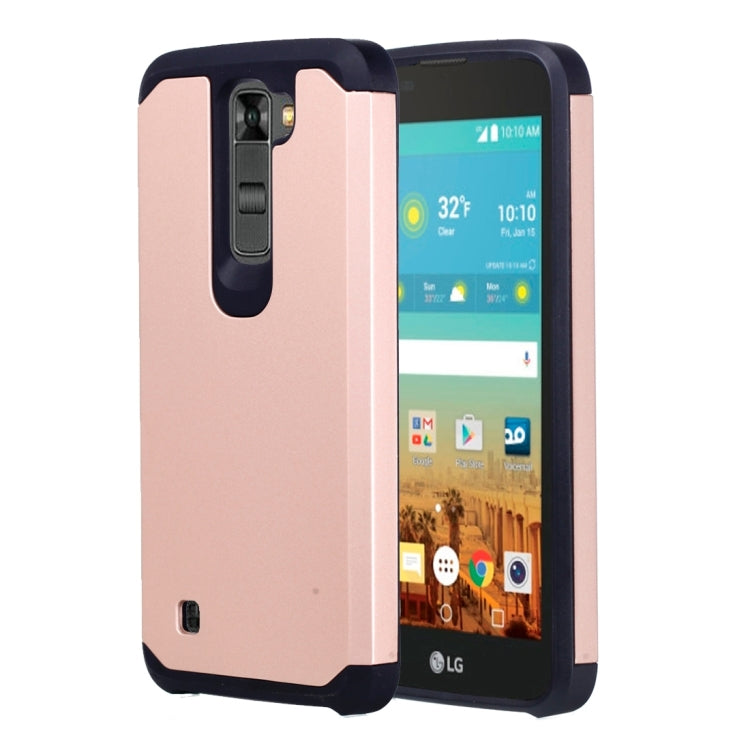 For LG K7 Corselet TPU + PC Combination Protective Case