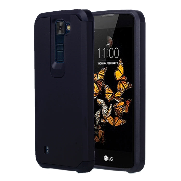 For LG K8 Corselet TPU + PC Combination Protective Case
