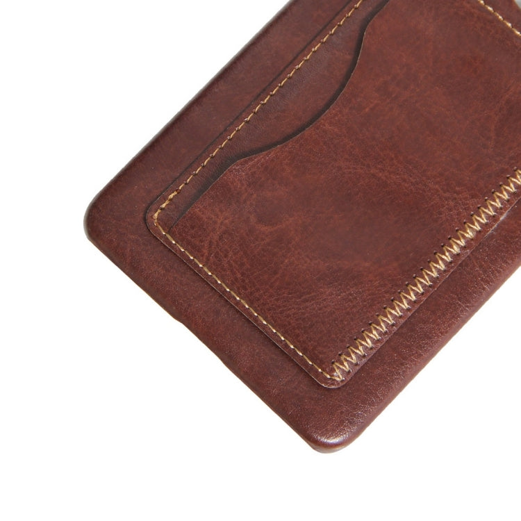 For Huawei  Mate 9 Crazy Horse Texture Solid Color Leather Surface PC Protective Case Back Cover with Holder & Card Slot