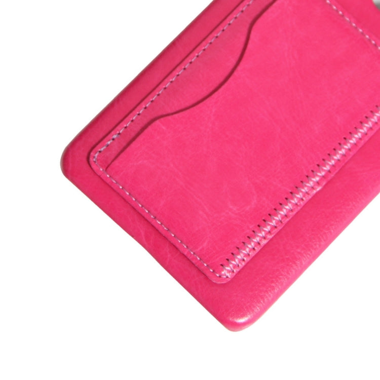 For Huawei  Mate 9 Pro Crazy Horse Texture Solid Color Leather Surface PC Protective Case Back Cover with Holder & Card Slot