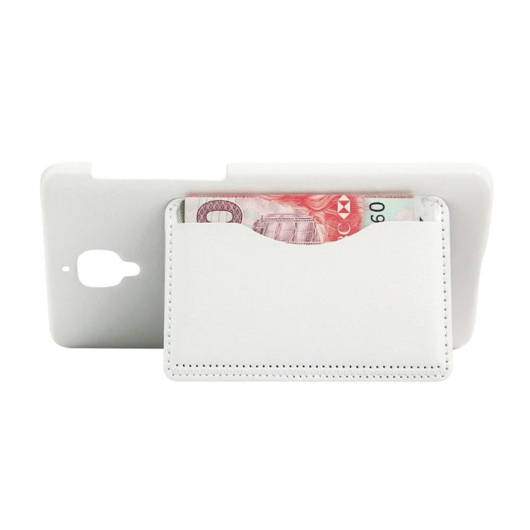 For OnePlus  3 & 3T Crazy Horse Texture Solid Color Leather Surface PC Protective Case Back Cover with Holder & Card Slot