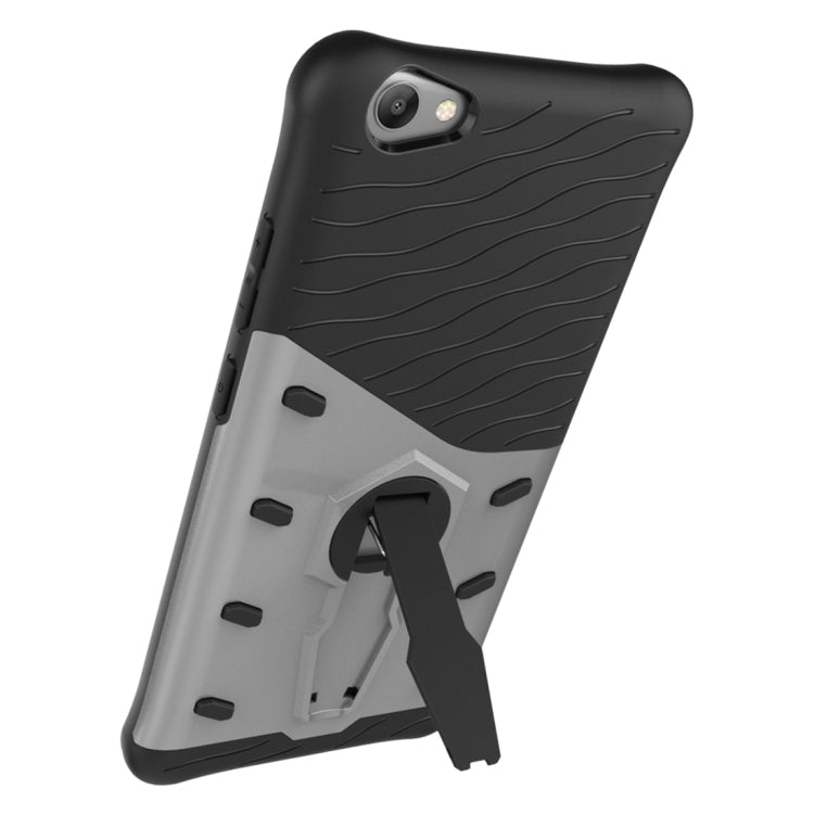 For Vivo  V5 / Y67 Shock-Resistant 360 Degree Spin Sniper Hybrid Case TPU + PC Combination Case with Holder