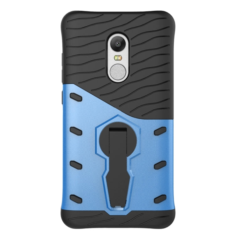 For Xiaomi  Redmi Note 4 / 4X Shock-Resistant 360 Degree Spin Sniper Hybrid Case TPU + PC Combination Case with Holder