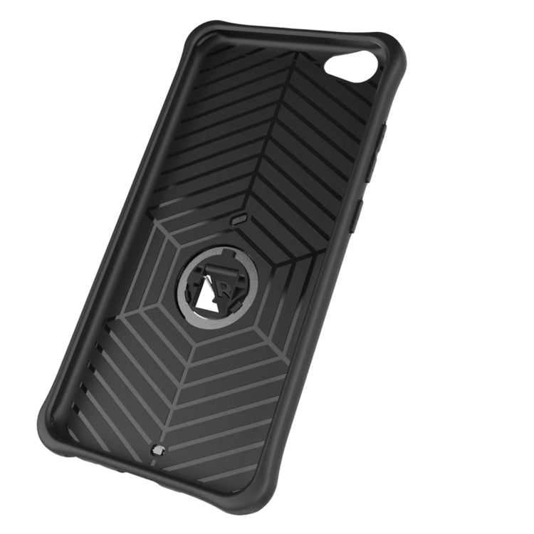 For Vivo  V5 Lite / Y66 Shock-Resistant 360 Degree Spin Sniper Hybrid Case TPU + PC Combination Case with Holder
