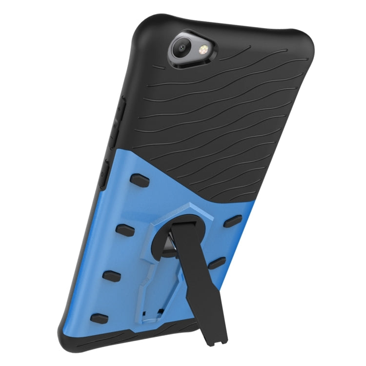 For Vivo  V5 Lite / Y66 Shock-Resistant 360 Degree Spin Sniper Hybrid Case TPU + PC Combination Case with Holder