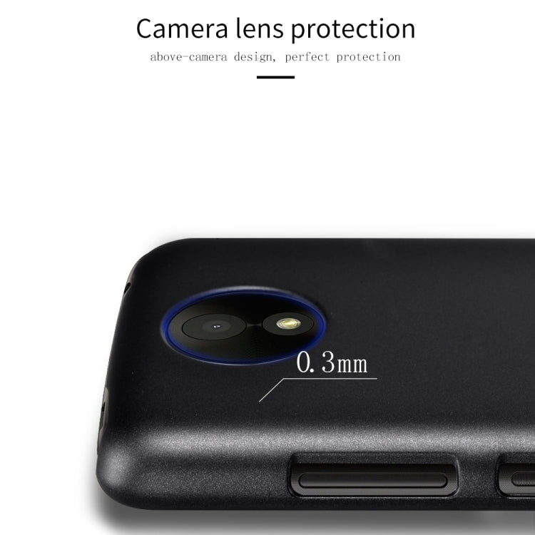 Lenuo for Motorola Moto C Plus PC Ultra-thin Impact Protection Case(Gold)