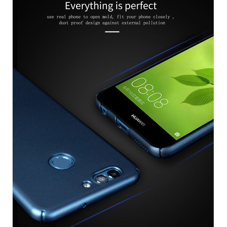 Lenuo for  Huawei nova 2 Plus PC Ultra-thin Impact Protection Case (Blue)