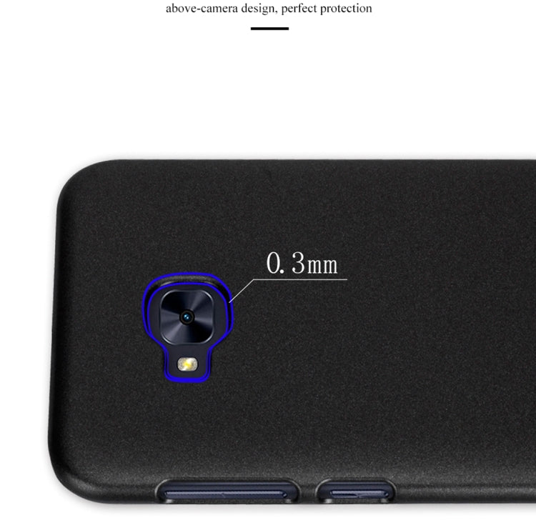 Lenuo for Asus Zenfone 4 Selfie Pro ZD552KL PC Ultra-thin Impact Protection Back Case (Black)