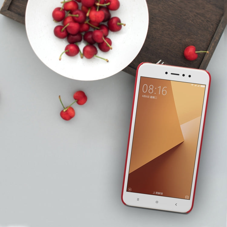 NILLKIN Frosted Shield for Xiaomi Redmi Note 5A Pro / Prime Concave-convex Texture PC Protective Case Back Cover