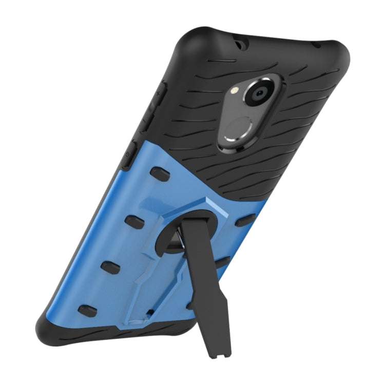 For Huawei  Honor 6C Shock-Resistant 360 Degree Spin Sniper Hybrid cover TPU + PC Combination Case with Holder