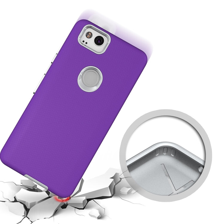 For Google Pixel 2 Anti-slip Armor Protective Case Back Cover Shell