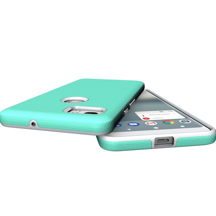 For Google Pixel 2 XL Anti-slip Armor Texture TPU + PC Protective Case Back Cover Shell