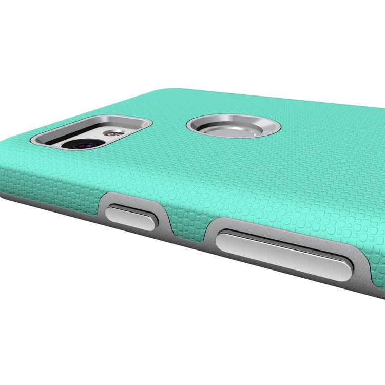 For Google Pixel 2 XL Anti-slip Armor Texture TPU + PC Protective Case Back Cover Shell