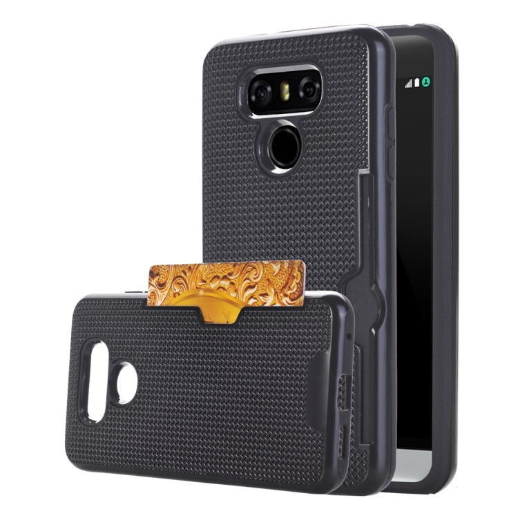 For LG G5 Dream Network Dropproof Protective Back Cover Case with Card Slots