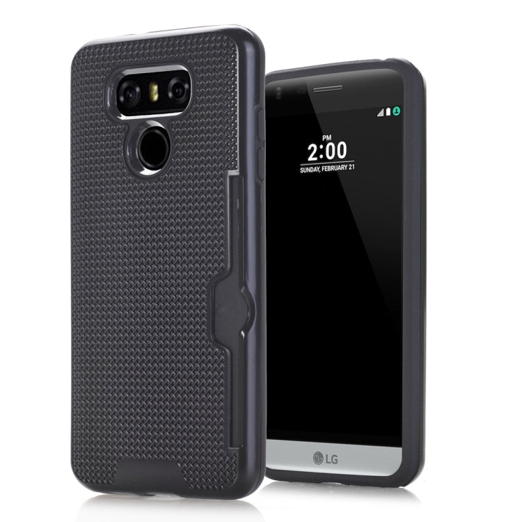 For LG G5 Dream Network Dropproof Protective Back Cover Case with Card Slots