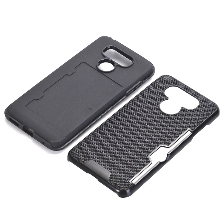 For LG G5 Dream Network Dropproof Protective Back Cover Case with Card Slots