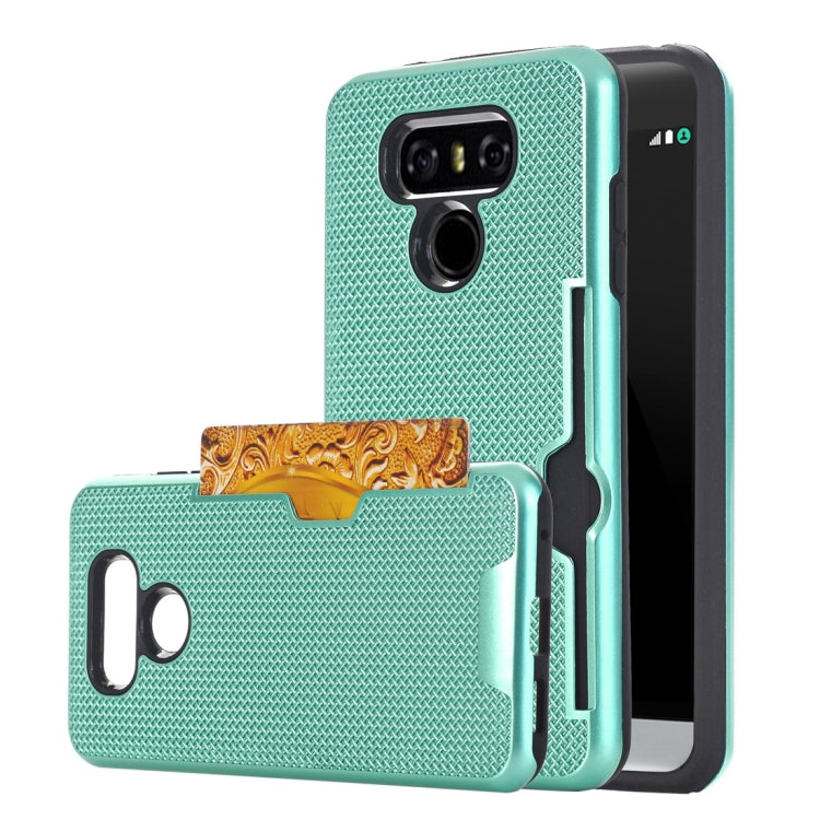 For LG G5 Dream Network Dropproof Protective Back Cover Case with Card Slots