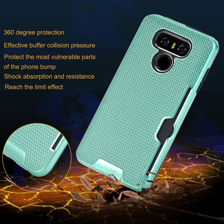 For LG G5 Dream Network Dropproof Protective Back Cover Case with Card Slots